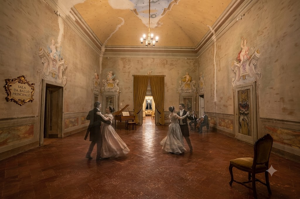 Il Salone delle Allegorie — vissuta