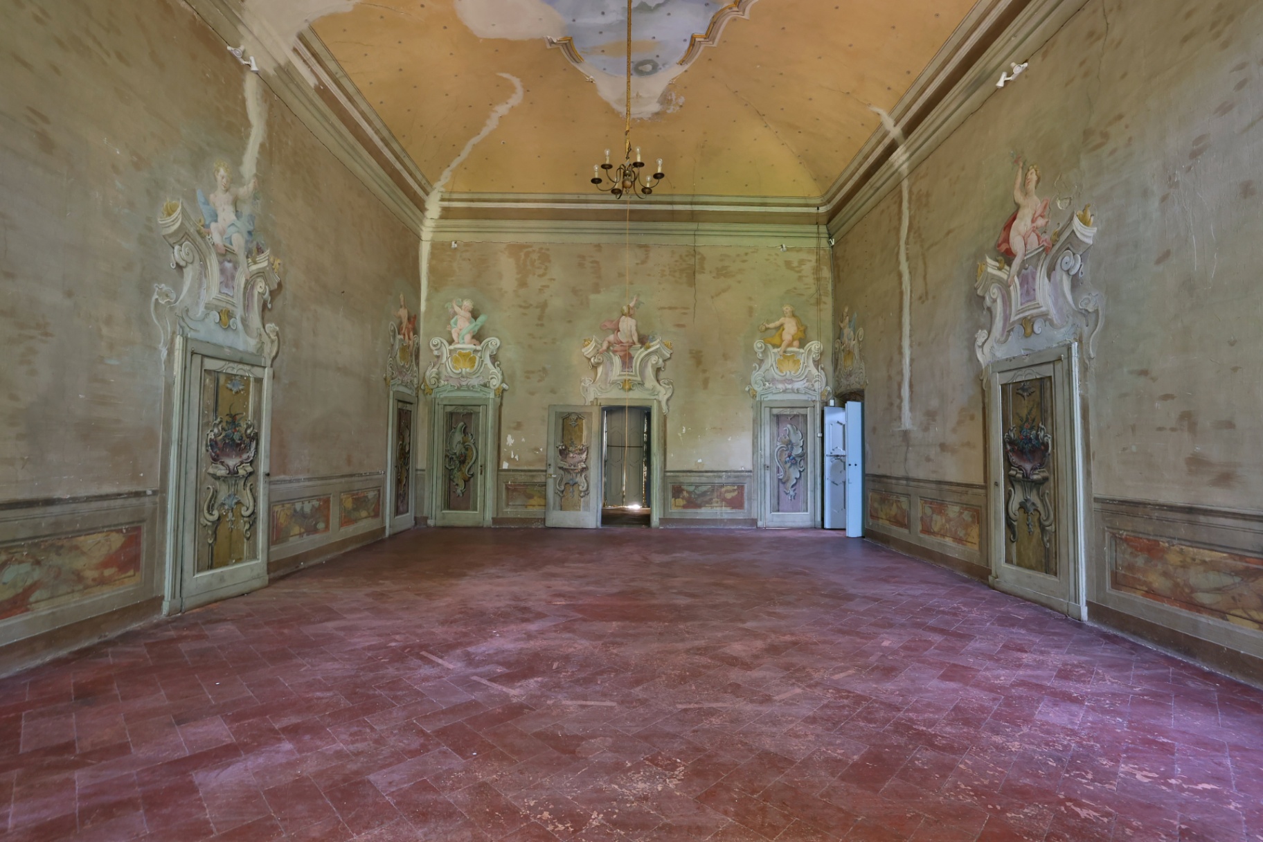 Il Salone delle Allegorie — oggi